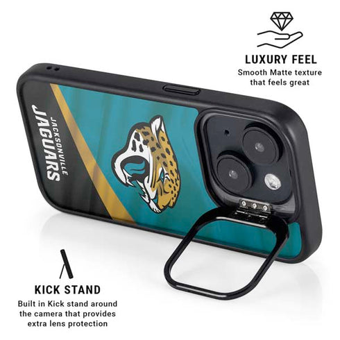 NFL Jacksonville Jaguars iPhone 15 Kickstand Case